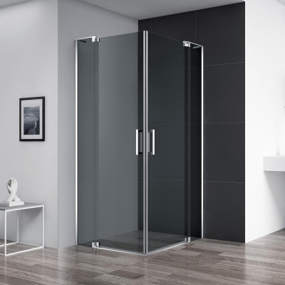 Душевой уголок CEZARES SLIDER-A-2-70/80-GRIGIO-Cr фото в интернет-магазине Русалия