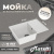 Кухонная мойка Maretti Kitchen KT600-WH, белый фото в интернет-магазине Русалия