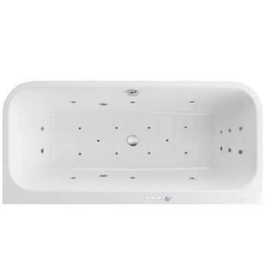 Гидромассажная ванна EXCELLENT Arana 180x85 "ULTRA" (хром) WAEX.ARA18.ULTRA.CR фото в интернет-магазине Русалия