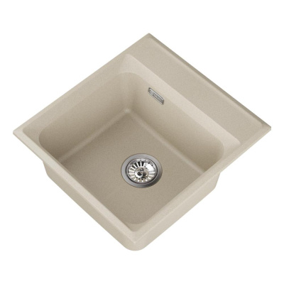 Мойка кухонная Point Мисти 46 светло-бежевый фото в интернет-магазине Русалия