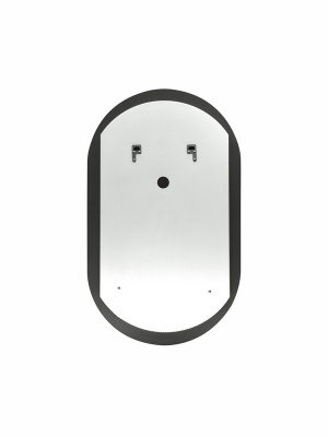 Зеркало с подсветкой Fleur 650х1100  бесконтактный сенсор овальный, открытая подсветка ЗЛП595 Continent фото в интернет-магазине Русалия
