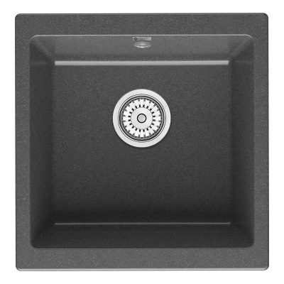 Мойка кухонная Point Бату 45 PN3008GR, графит фото в интернет-магазине Русалия