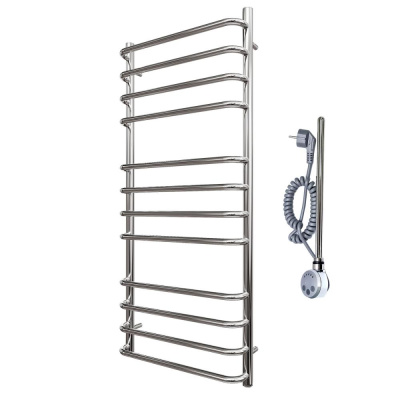 Полотенцесушитель электрический Point Нептун PN09152E П12 500x1200 левый/правый, хром фото в интернет-магазине Русалия