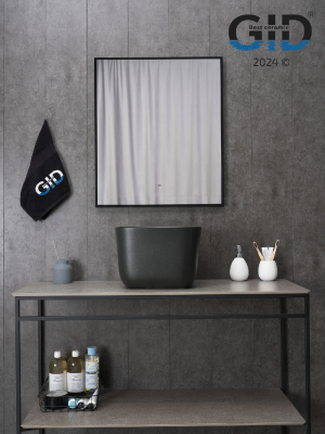 Раковина накладная Gid N9301bg фото в интернет-магазине Русалия