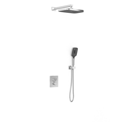 Душевой комплект VSFW-321MT1RCH встраиваемый, термостатический, двухрежимный, хром Vincea фото в интернет-магазине Русалия