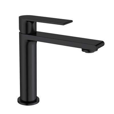 Смеситель для раковины Vogue VBF-1V1MB однорычажный, черный Vincea фото в интернет-магазине Русалия