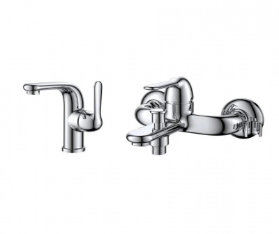 Комплект смесителей DK DA1340003SET (DA1342101,DA1343201) фото в интернет-магазине Русалия