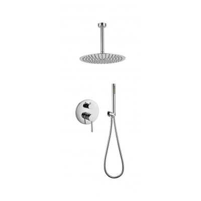 Душевая система встраиваемая (без излива) Grocenberg GB5099CR-4, хром фото в интернет-магазине Русалия