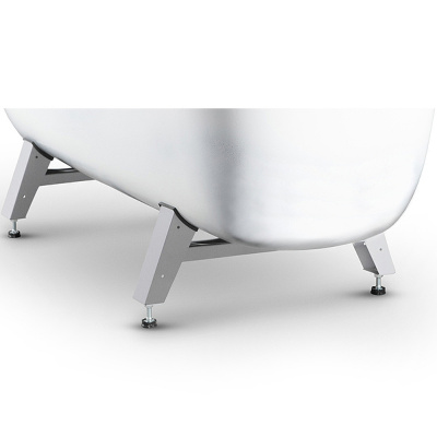 Ванна стальная Antika A-10901 105х65 с ножками ВИЗ фото в интернет-магазине Русалия