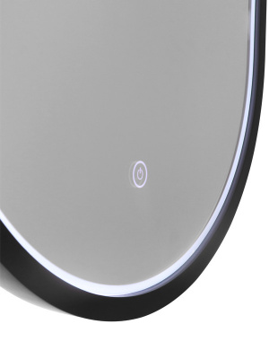 Зеркало с подсветкой Delia Grey 400х800 двойная посветка на один сенсор (внутренняя и внешняя) ЗЛП3824 Continent фото в интернет-магазине Русалия