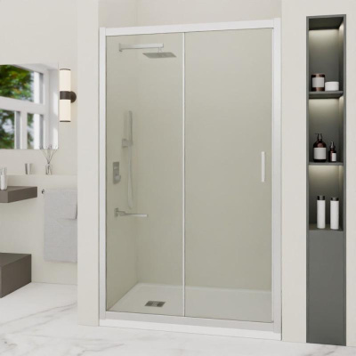 Душевая дверь RGW PA-016 1800, стекло прозрачное, профиль хром фото в интернет-магазине Русалия