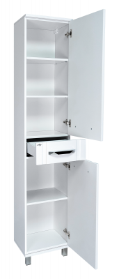 Шкаф - пенал Терра 40 правый (белый) П-Тер0504001-1ЯП Misty фото в интернет-магазине Русалия