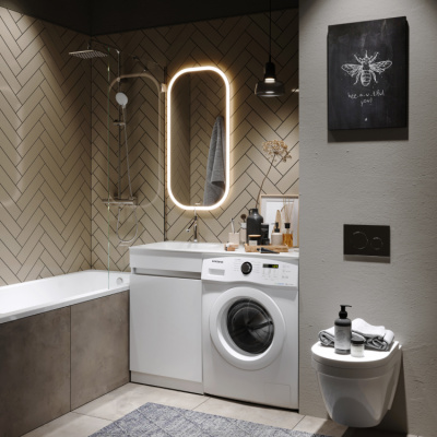 Зеркало 55  SOUL  SOUL0255AH Aqwella фото в интернет-магазине Русалия