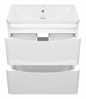 Тумба Атлантик 70 подвесная с раковиной Misty Атлантик 70 Misty фото в интернет-магазине Русалия