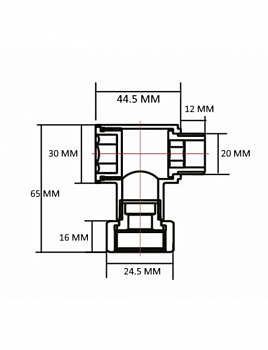 Комплект К3 (квадратн.) Уголок для п/с 3/4х1/2 г/ш с эксцентриком, отражателем, Золотой матовый 4657812418576 фото в интернет-магазине Русалия