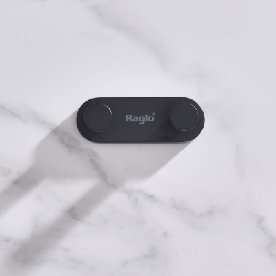 Крючок для ванной комнаты Raglo R300.052.06, черный фото в интернет-магазине Русалия