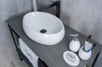 Раковина накладная Gid N9030b фото в интернет-магазине Русалия