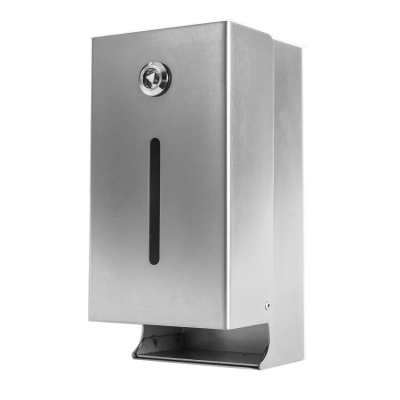 Диспенсер из нержавейки на 2 рулона туалетной бумаги Тругор фото в интернет-магазине Русалия