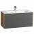 Тумба под раковину AQUATON Сохо 100 дуб веллингтон, графит софт 1A258201AJA00 фото в интернет-магазине Русалия