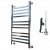 Полотенцесушитель электрический с терморегулятором ЛЦ 27 эл ТЭН 100*40 Тругор фото в интернет-магазине Русалия