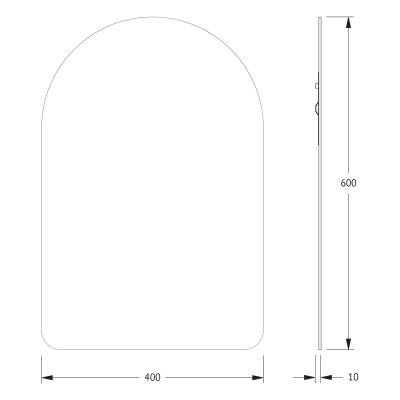Зеркало настенное Primary EVOFORM 40х60 см, BY 0002 фото в интернет-магазине Русалия