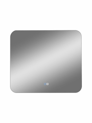 Зеркало с подсветкой Burzhe 800x700 открытая подсветка, антизапотевание ЗЛП2289 Continent фото в интернет-магазине Русалия