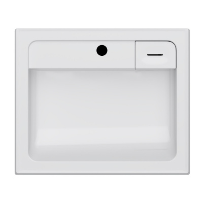 M85AWCC0602WG X-Joy, Раковина над стиральной машиной, литьевой мрамор, 60 см, белый глянец Am.Pm фото в интернет-магазине Русалия