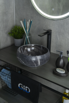 Раковина накладная Gid Mnc480 фото в интернет-магазине Русалия