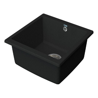 Мойка кухонная Point Бату 45 PN3008B, черный фото в интернет-магазине Русалия