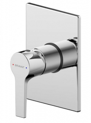 Смеситель для душа встраиваемый Prolate PB85179C-A Bravat фото в интернет-магазине Русалия