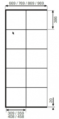 Душевое ограждение NEW TRENDY NEW MODUS BLACK 100x200 EXK-5548 (черный) фото в интернет-магазине Русалия