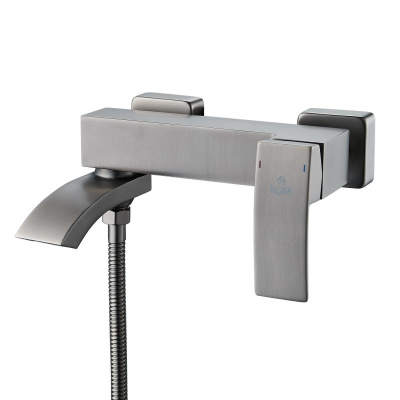 Смеситель для ванны Rose R1552T, пепельный фото в интернет-магазине Русалия