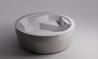 Ванна АВРОРА пустая,  d 1863 01010038 Astra-Form фото в интернет-магазине Русалия