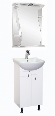 Зеркальный шкаф Лиана 55 правый Э-Лиа02055-01СвП Misty фото в интернет-магазине Русалия