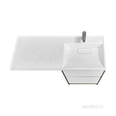 Тумба под раковину AQUATON Лондри 60 Дуб Кантри без фасада 1A266901LHDY0 фото в интернет-магазине Русалия