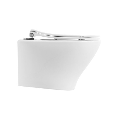 Унитаз подвесной безободковый AQUA BB340CHR Belbagno фото в интернет-магазине Русалия