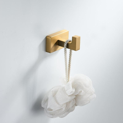 Крючок для ванной комнаты Shevanik SG5611G, золотой сатин фото в интернет-магазине Русалия