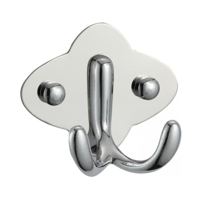 Крючок для ванной комнаты Savol S-00101B, хром фото в интернет-магазине Русалия