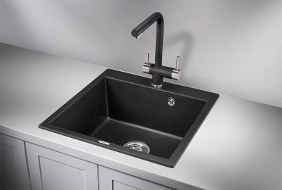 Кухонная мойка GRANULA (5102, ШВАРЦ) фото в интернет-магазине Русалия