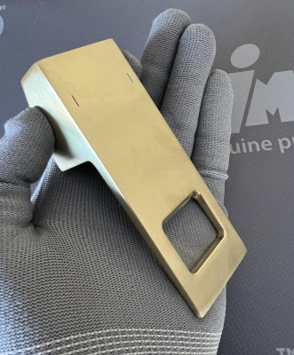 Смеситель встроенный с гигиеническим душем Timo Briana (7189/17SM) золото матовое фото в интернет-магазине Русалия