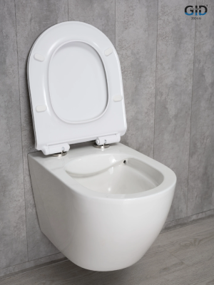 Унитаз подвесной Gid Tr2122b 62256Y белый 53.5x36x35 фото в интернет-магазине Русалия