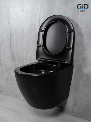 Унитаз подвесной Tornado Gid Tr2122TF-Bm 62261Y черный матовый 49x36x36 фото в интернет-магазине Русалия