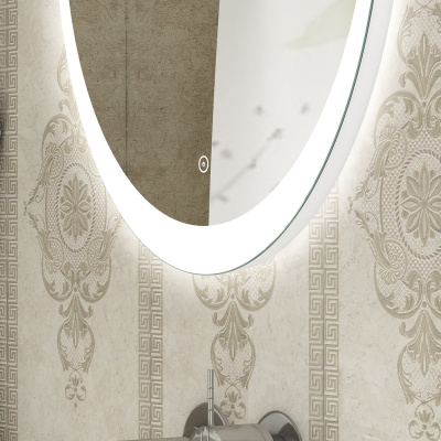 Зеркало с подсветкой Lily 600х1050 ЗЛП494 Continent фото в интернет-магазине Русалия