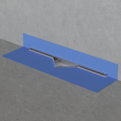 Душевой трап пристенный SDR-60 с универсальной решеткой, 60 см RGW фото в интернет-магазине Русалия