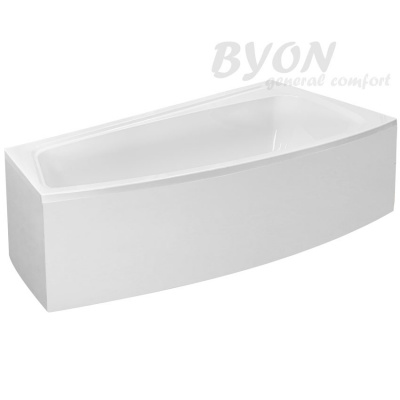 Ванна акриловая DELLA 170х95 R ПРАВАЯ Byon фото в интернет-магазине Русалия