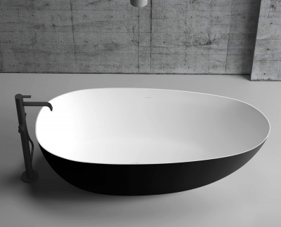 Акриловая ванна ABBER AB9211MB 170х80х58 см фото в интернет-магазине Русалия