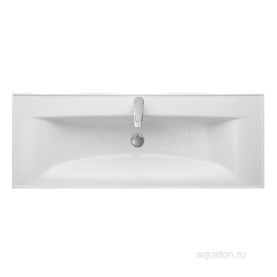 Раковина AQUATON Айрис 120 белая 1A729631AG010 фото в интернет-магазине Русалия