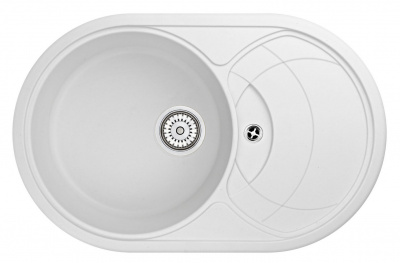 Кухонная мойка GRANULA (7801, АРКТИК) фото в интернет-магазине Русалия