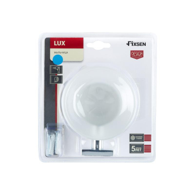 Мыльница FIXSEN LUX CHROME FX-15008, хром фото в интернет-магазине Русалия