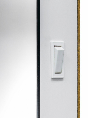 Зеркало с подсветкой Гримерное Антураж 900х700 (13 ламп) ЗГП06 Continent фото в интернет-магазине Русалия